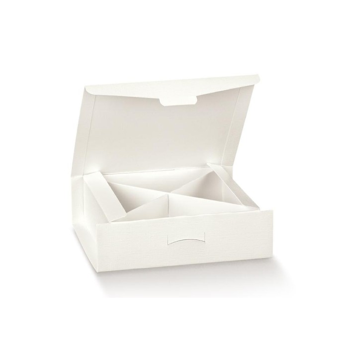 GIFT 80X80X30 FIBRA BIANCA